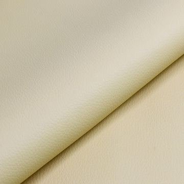 Vinyl Upholstery Fabric, Faux Leather for Chair, Sofa, Boat Repair (Beige, 108inchx55inch)