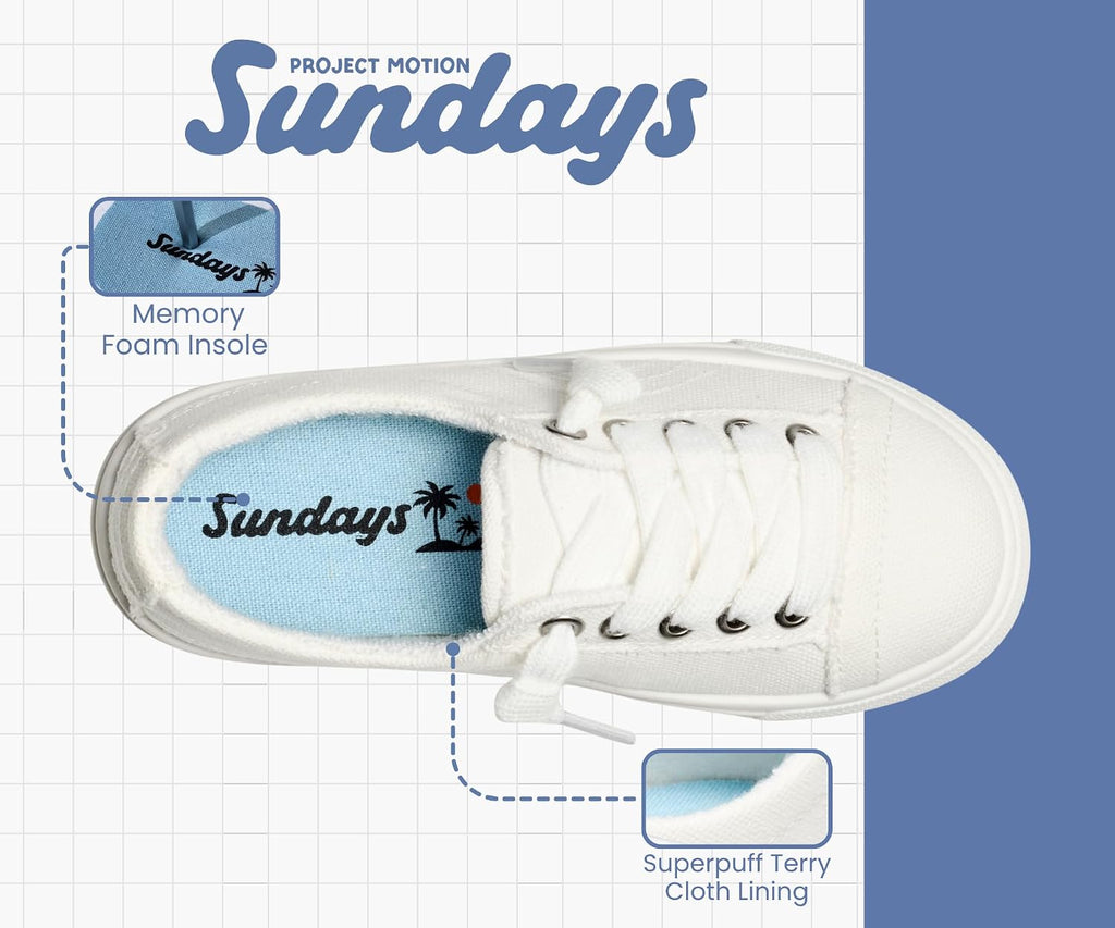 Sundays Canvas Shoes for Kids - Non-Slip & Lightweight Boys & Girls Shoes