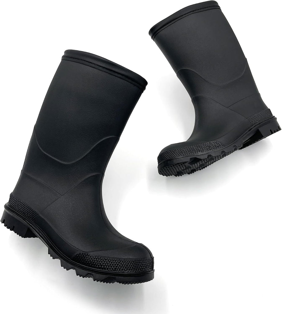Kids Rain shoes Easy On Rubber Rain Boots (Little Kid/Big Kid)