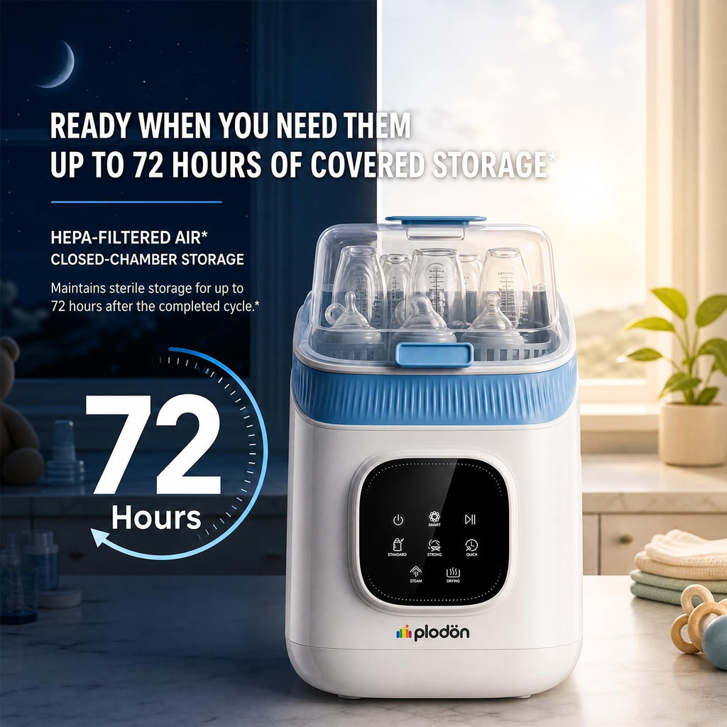 Smart Baby Bottle Washer, Sterilizer, Dryer, All-in-one Clean System