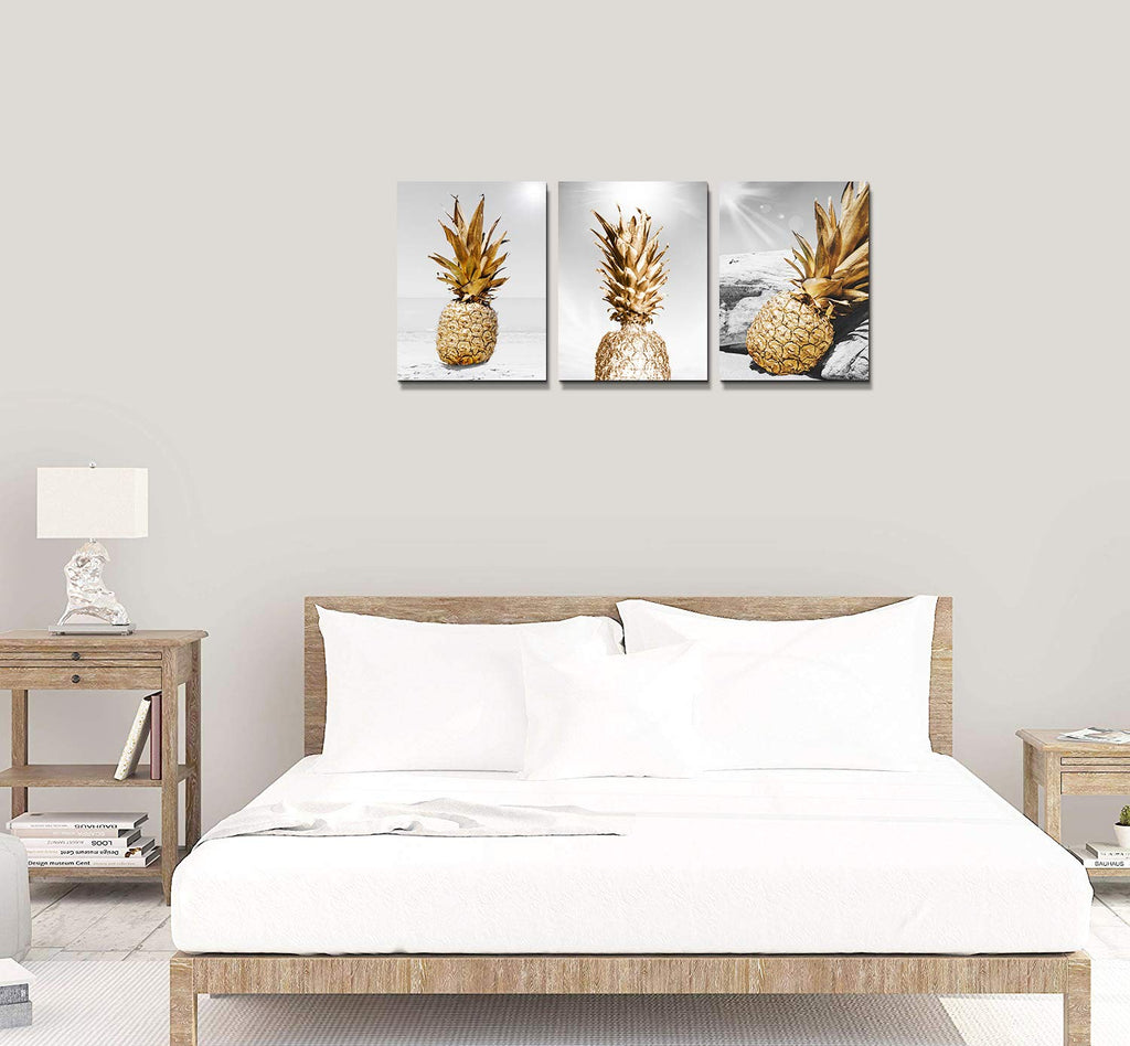 Canvas Wall Art For Bar Kitchen Restaurant Wall Decor Living Room Bathroom Home Decoration Black And White Beach