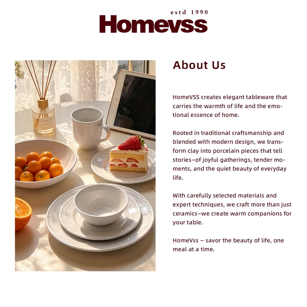 20-Piece Pearl Dots Stoneware Dinnerware Set, White, Service for 4