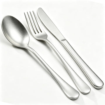 60 Piece Bulk Silverware Set - Service for 20, Stainless Steel Flatware Cutlery Set Include Knives Spoons Forks