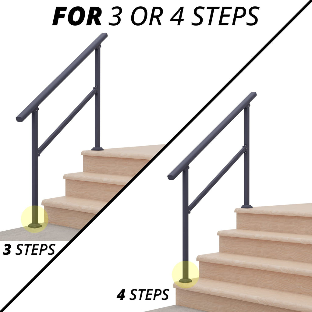 CR Fence & Rail Handrails for Outdoor Steps | Casa Home Living