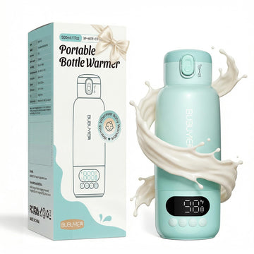17oz Portable Bottle Warmer for Travel, Milk Warmer for Baby Travel
