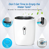 Dehumidifiers for Home 27oz(800ml) Small Auto Shut off Dehumidifiers with Drain Hose