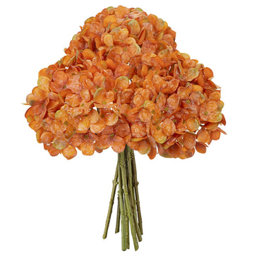 9 Pcs Orange Fall Artificial for Decoration