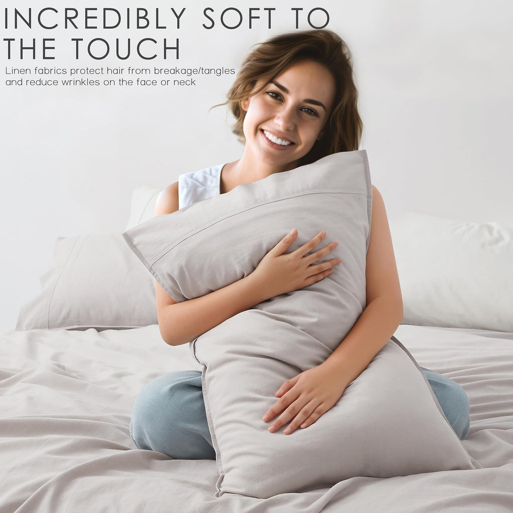 100% Organic Linen Sheets Bed Sheets for Hot Sleepers