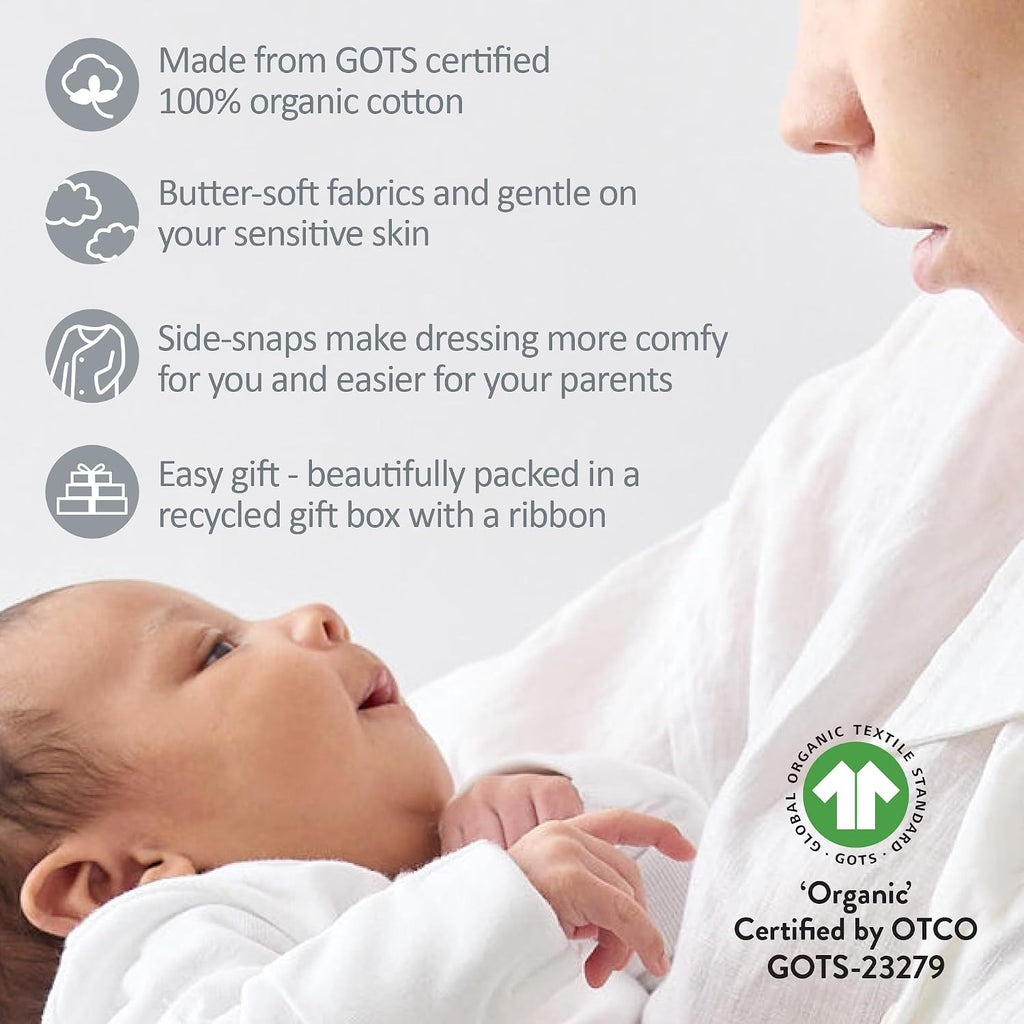 Check Me Out Piece Baby Layette Gift Set 100% Organic Cotton