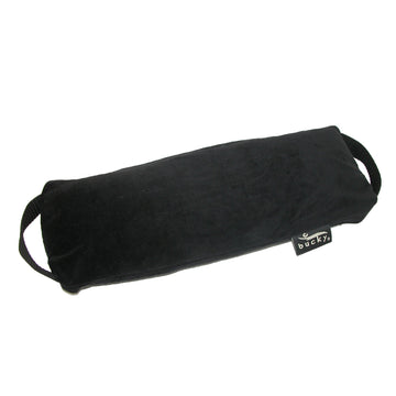 Baxter Ergonomic & Supportive Adjustable Lumbar Pillow, Black, One Size, Cotton