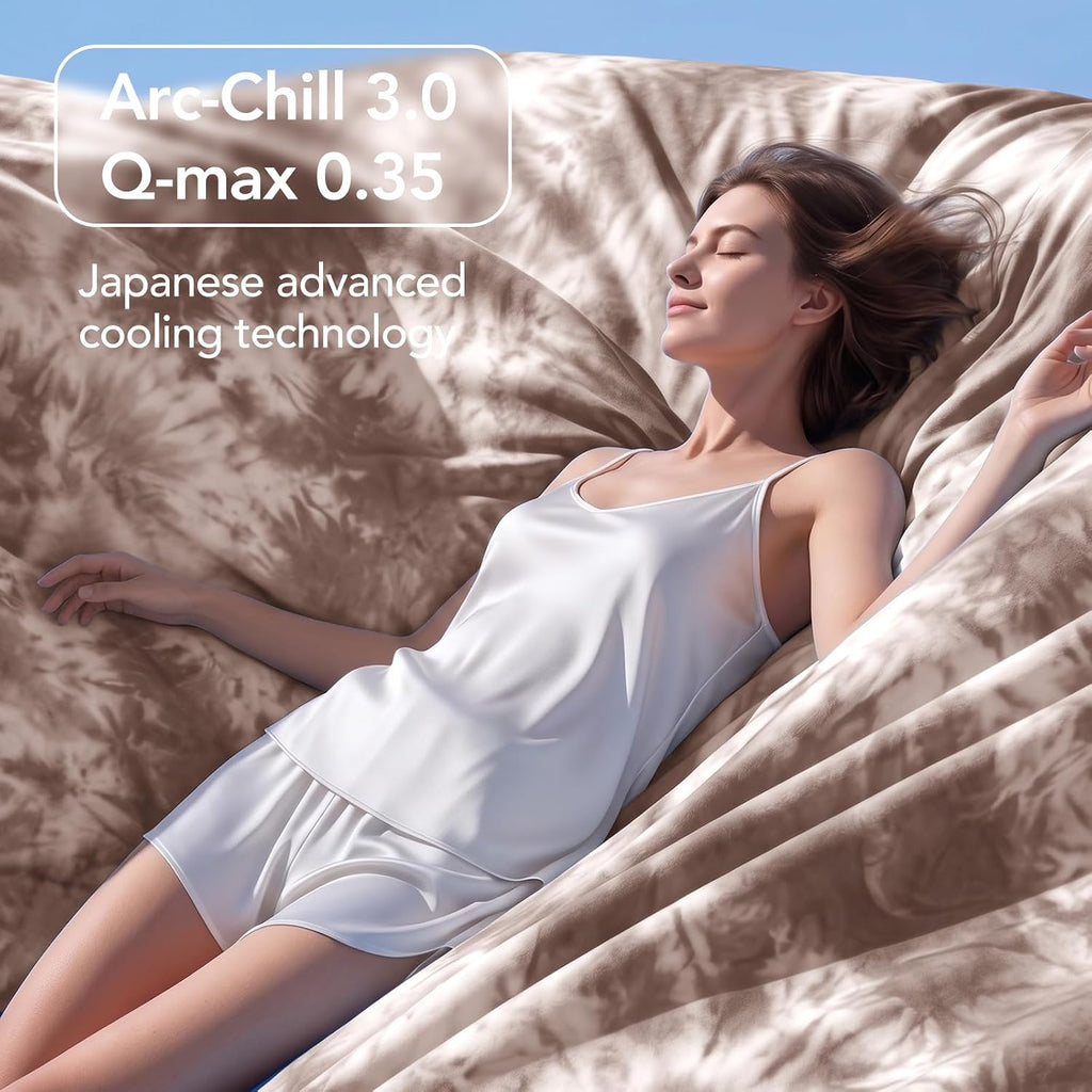 Cooling Blanket King Size 90"x104" for Hot Sleepers | Cold Summer Soft Blanket for Bed Couch and Travel Absorbs Heat