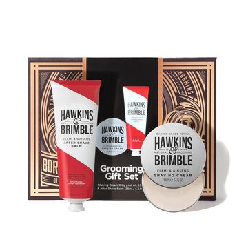 Men's Shaving Gift Set Box - 2-Piece Grooming Kit for Sensitive Skin, Hydrating & Soothing Beard Care Gifts for Men