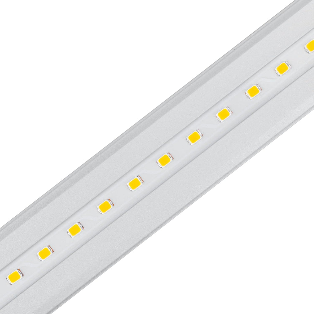 U Shaped Led Tube Lights, T8 T12, 18W 2400LM, 3500K Warm White, Dual-Ended Powered, Remove Ballast, Replacement U