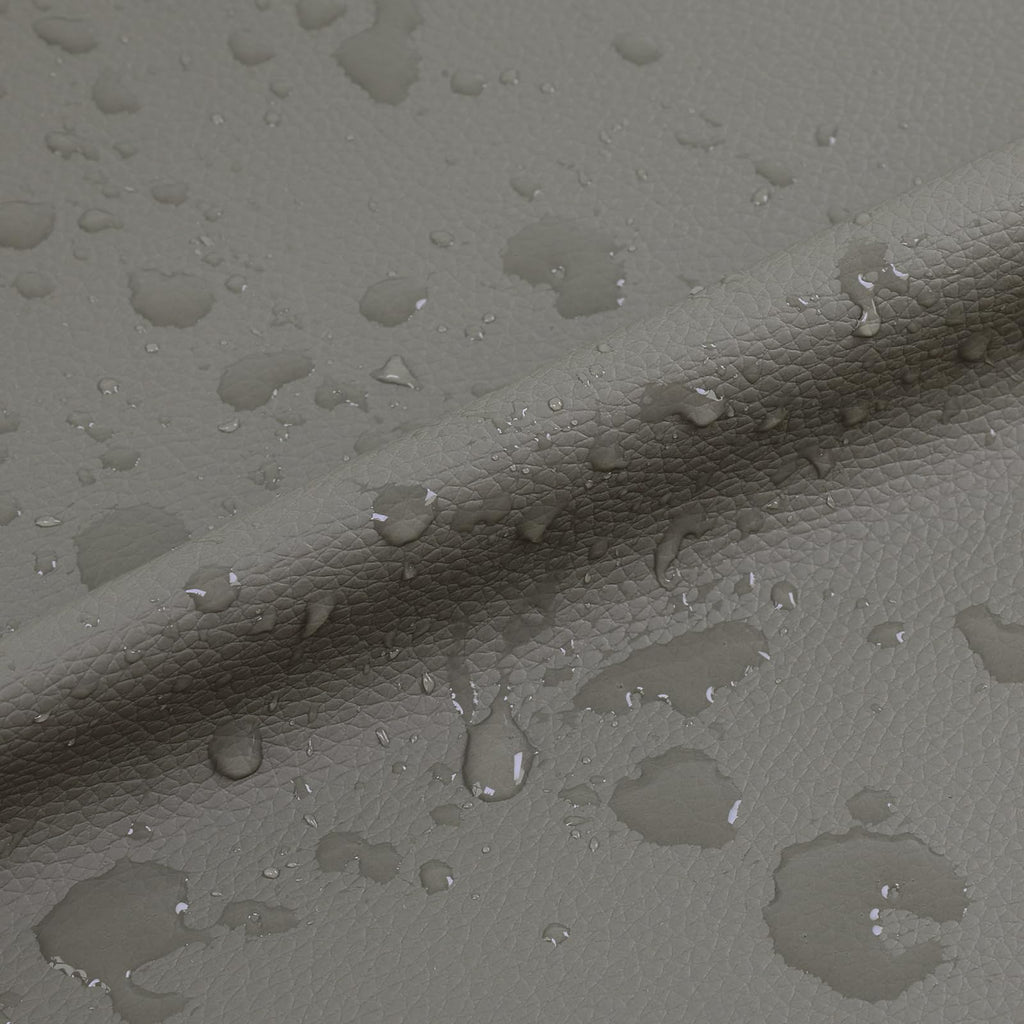 Waterproof Soft Leather Material 55"×360" Gray