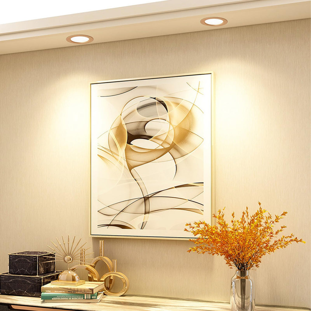 2 Inch LED Recessed Lighting, Dimmable Downlight 3W (35W Halogen Equivalent), 3000K Warm White Ceiling Light, CRI80+