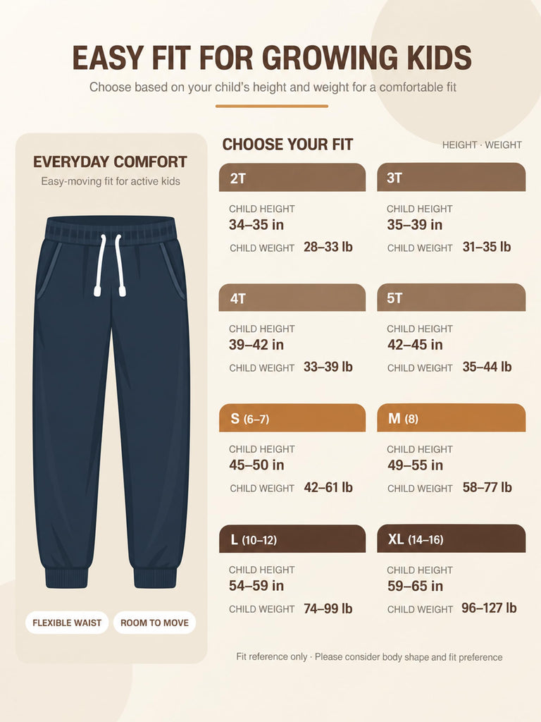 Baby Boys Pants Sweatpants 4 Pack Cotton Pull On Jogger Pants Navy/Light Gray/Black/Dark Gray