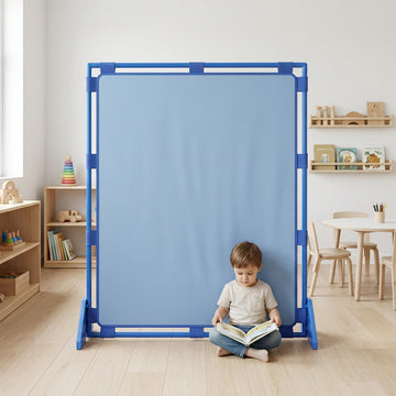 PlayPanel Room Divider 59.5" x 47.5", Sky Blue