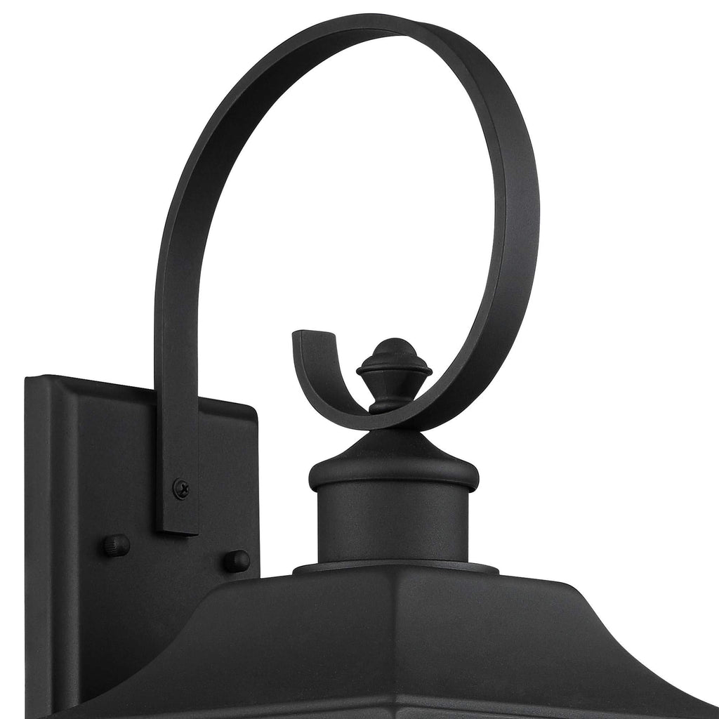 Moray Bay 24" Black Traditional Outdoor Wall Lantern Light Fixture