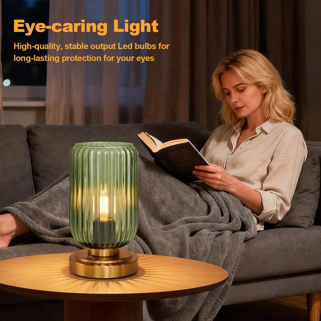 Cordless Table Lamp, Touch Stepless Dimmable