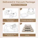 Orthopedic Dog Beds for Extra Large Dogs, Waterproof Memory Foam XL Pet Bed with Sides
