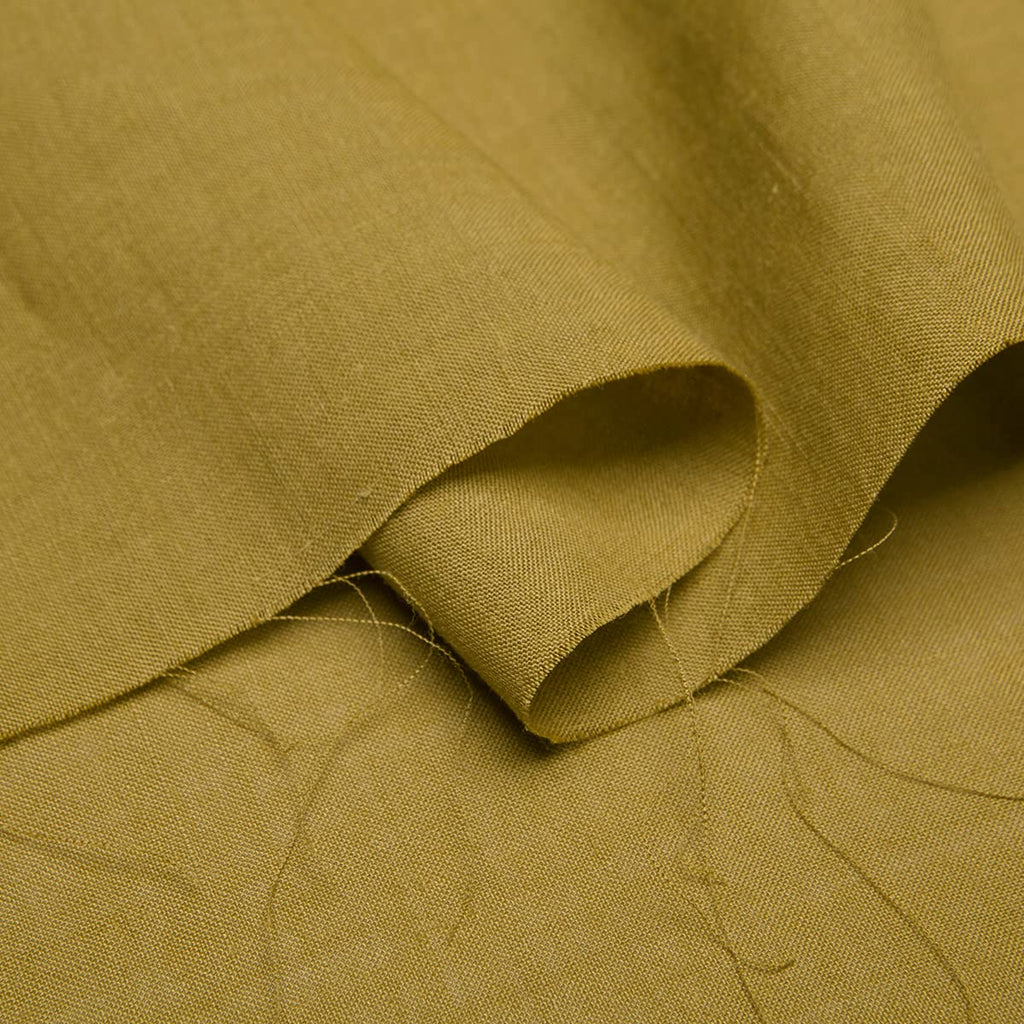 Solid Color 100% Ramie/Linen Fabric for Dress and Blouse 57" Width Craft by The Yard (#4)