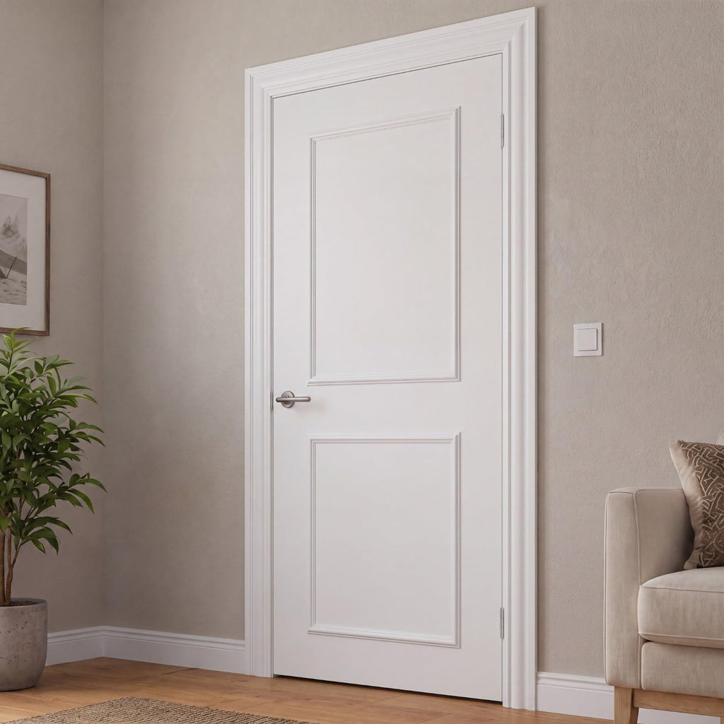 1 Set Peel and Stick Door Moulding, Modern, 16"x20"