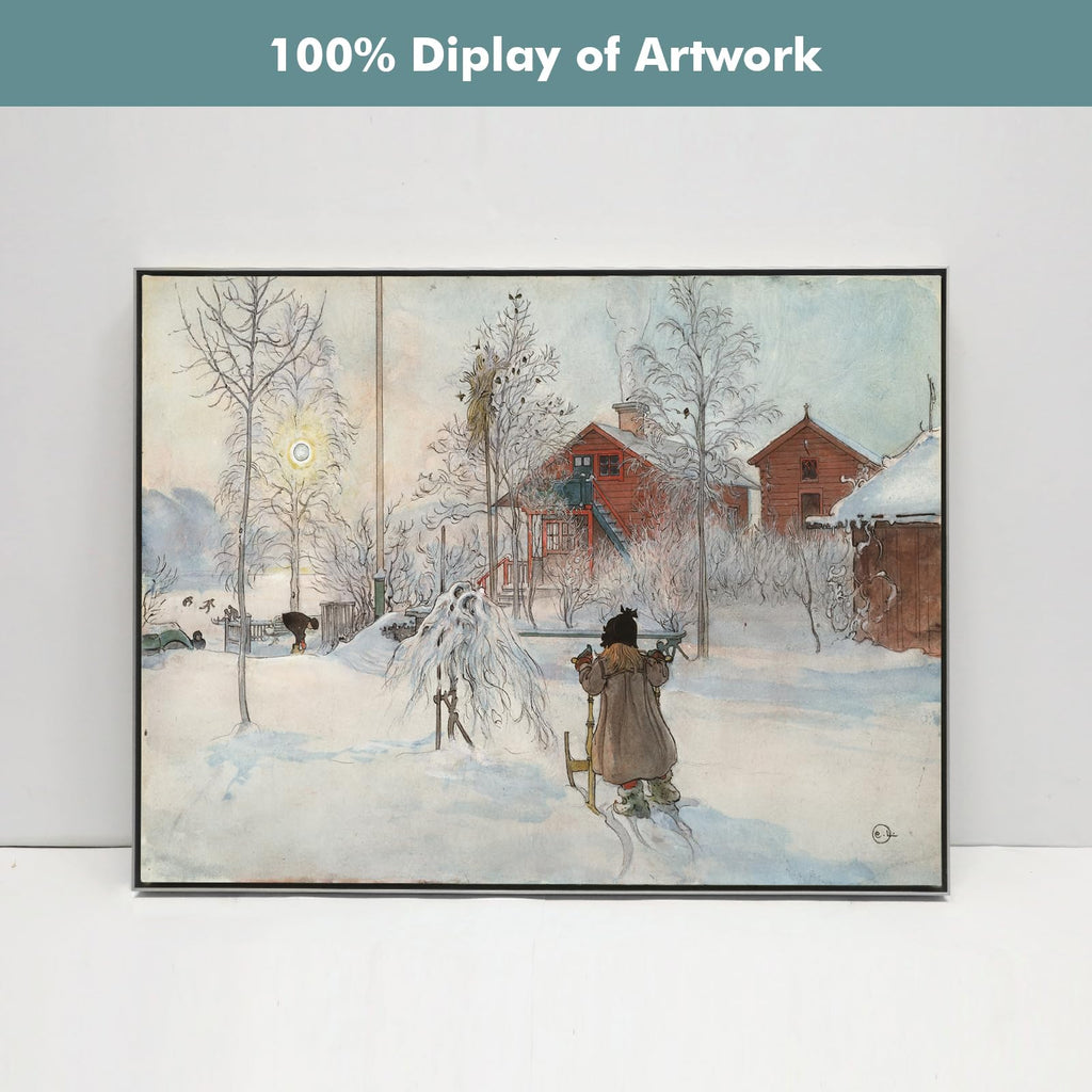 36x48 Canvas Floater Frame for Modern Art Prints, 5/6" Deep, Silver