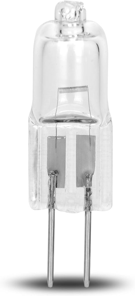 10 Pack Crystal Clear LENSE 15 Watt AC DC 12V Capsule T3 Light Bulb Replacement JC G4 2 Pin Base Halogen Kitchen