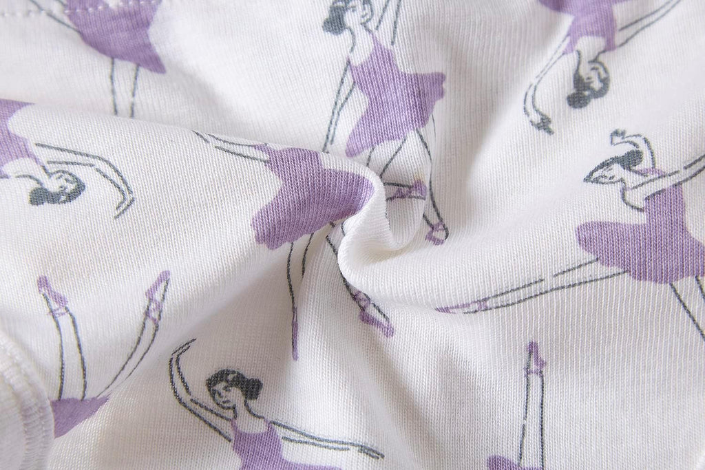 Girls Soft 100% Cotton Underwear Toddler Panties Big Kids Undies