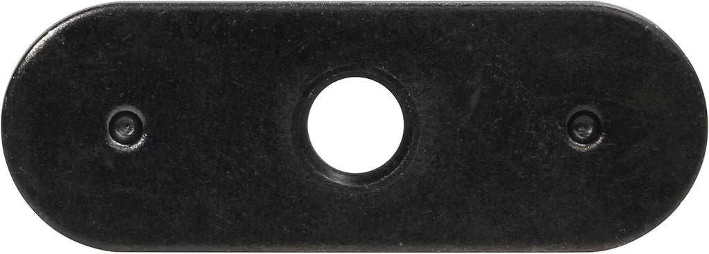 Hardware Magnetic Kitchen Cabinet Furniture Door Touch Push to Open Latch Catch (2 Pack, Black)