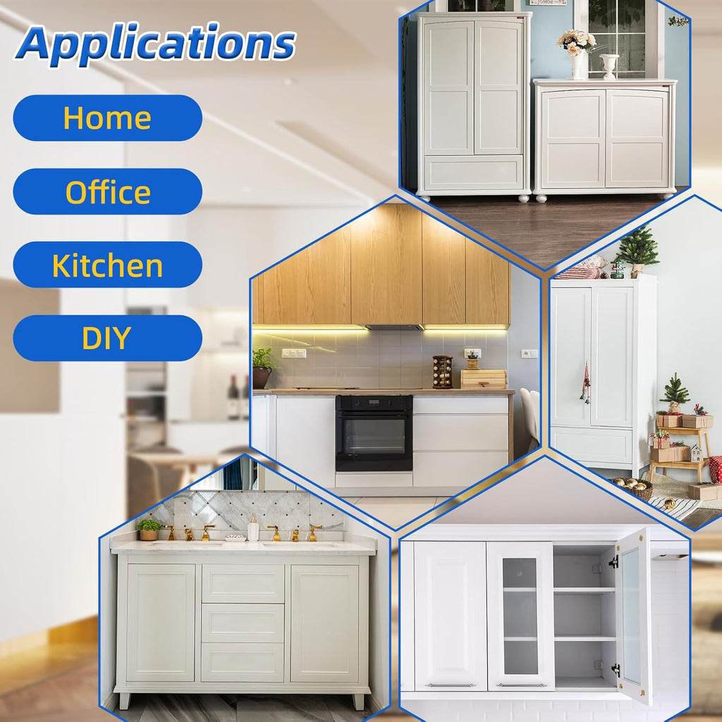 Touch Latch Heavy Duty Push Open Cabinet Hardware Magnetic Push Spring Latch for Large Door Release Latch Pop up Hidden