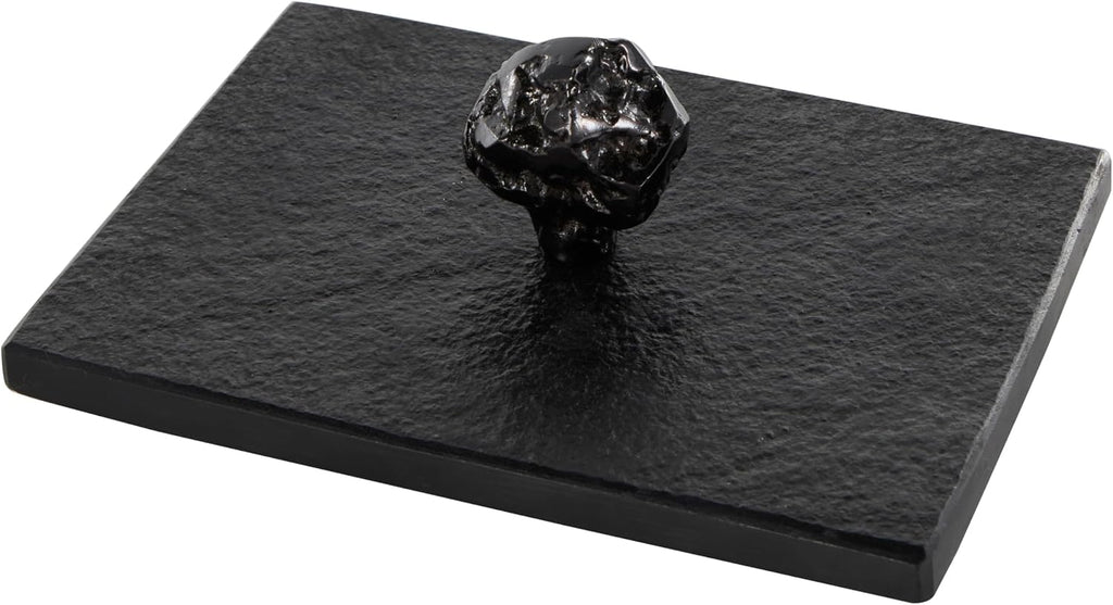 Marble Decorative Box Decorative Keepsake Boxes with Textured Aluminum Knobs Storage Boxes 9", 7", 6"W - Set of 3