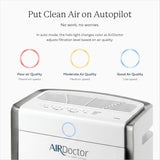 AD3500 Air Purifier. Cleans Kitchens, Bedrooms, Large Rooms Up to 2,520 ft2. Remove Allergens, Smoke