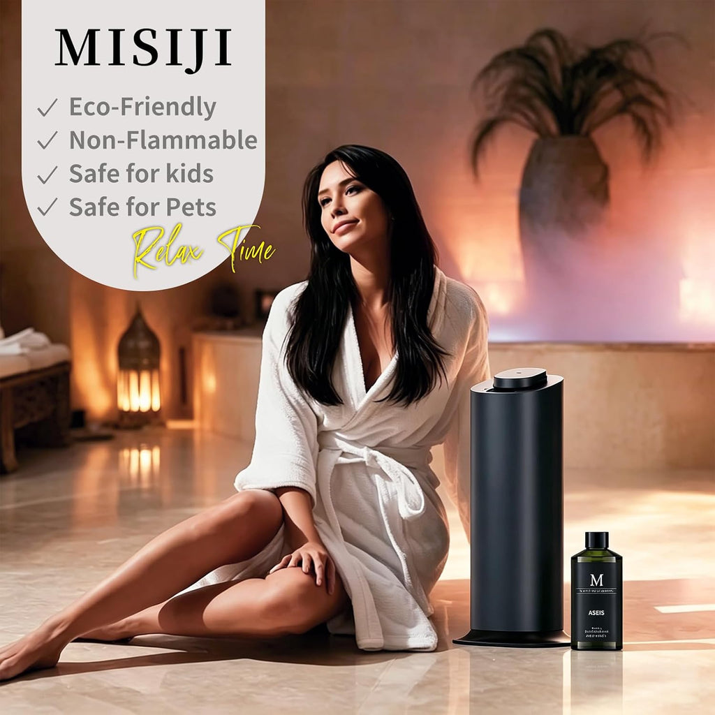 Diffuser Oil- 6.76 Fl Oz/200ML-ASEIS,Luxury Essential Oils for Diffuser Refill & Machines,Bigger Bottle, Bolder