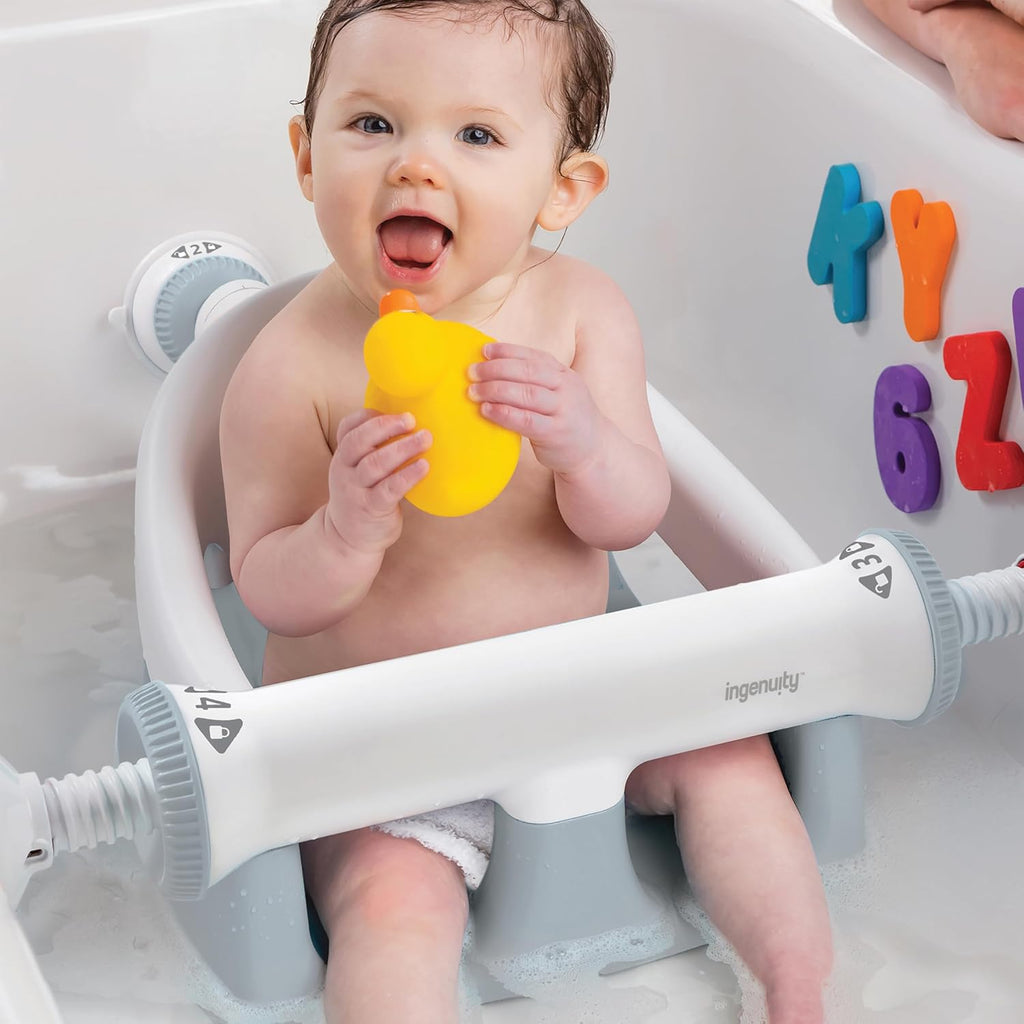My Baby Bath Seat for Sit-Up Bathing with Secure Suction Cups