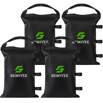 Sand Bags for Canopy Legs Empty Sandbags for Weight, Canopy Tent Weights Set of 4 Heavy Duty 1680D Pop Up Tent