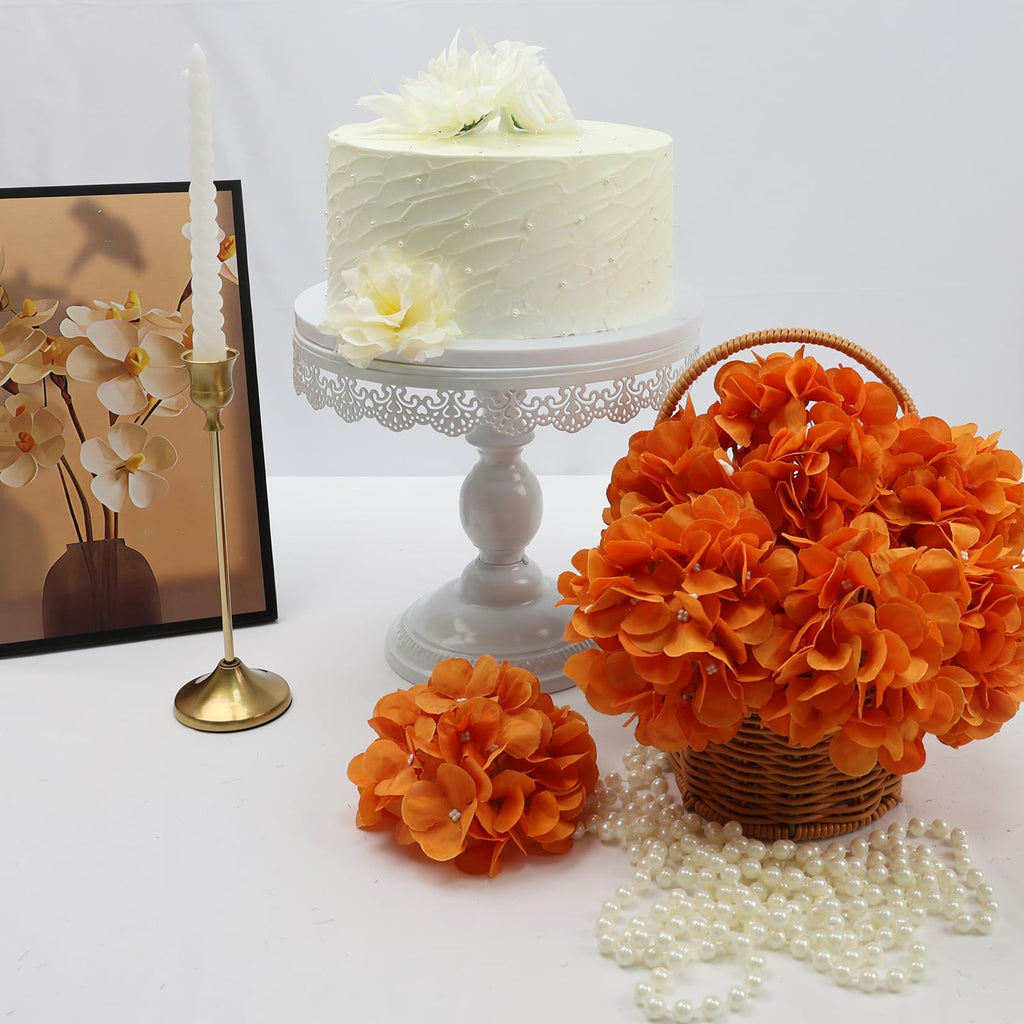 Orange Artificial Bulk with Stems 64 Pcs