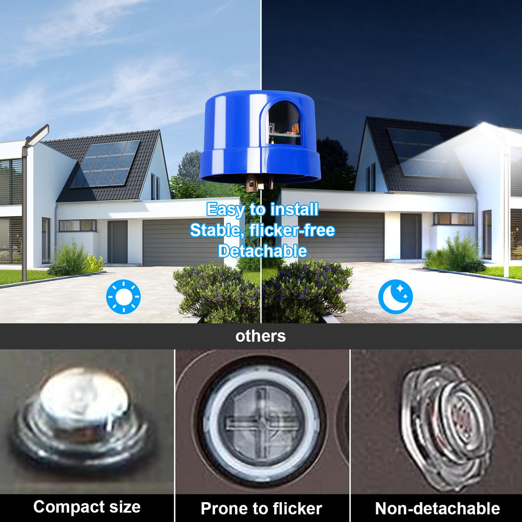 LED Parking Lot Light Dusk to Dawn Outdoor LED Pole Light with Slip Fitter Super Bright IP65 Waterproof
