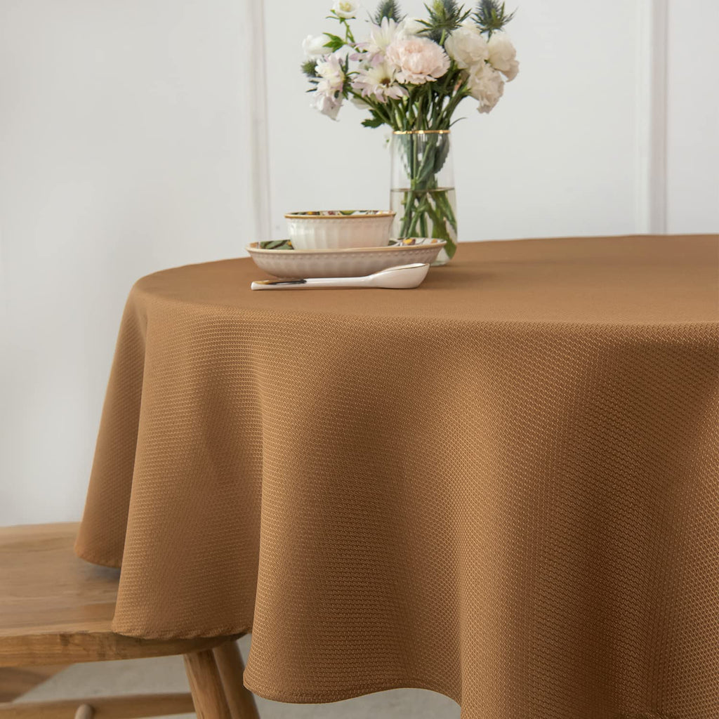 Fall Tablecloth Stain Resistant Waterproof Wrinkle Resistant Spillproof Washable Soft Textured Table Cloth Harvest