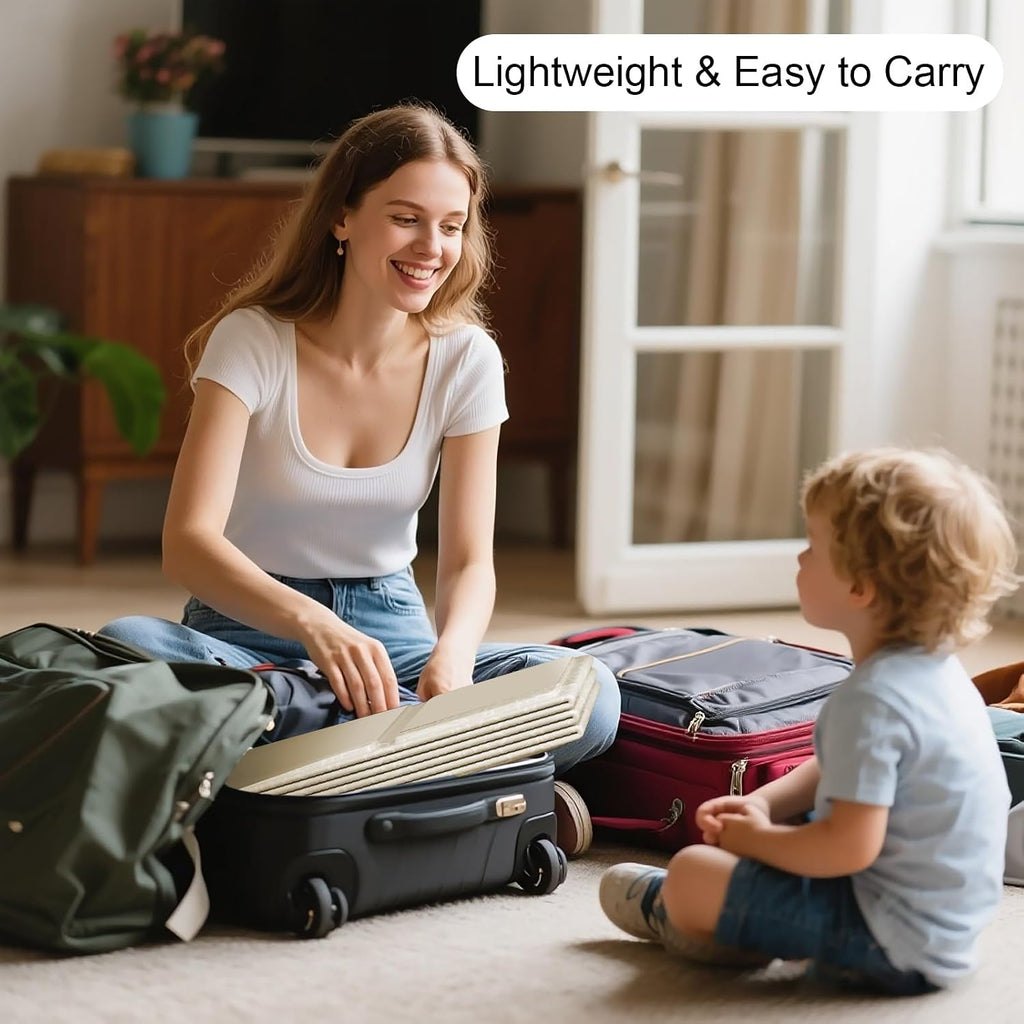 Collapsible Baby Bathtub, Portable & Foldable Bathtub for Newborns to Toddlers, Easy to Store, Lightweight & Travel