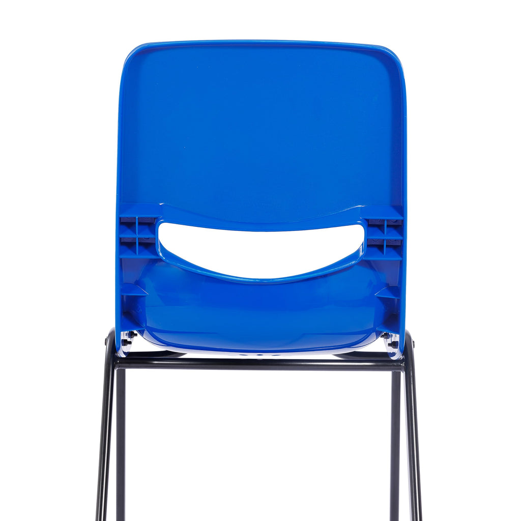 Flex Comfort Classroom Stack Chair, Navy