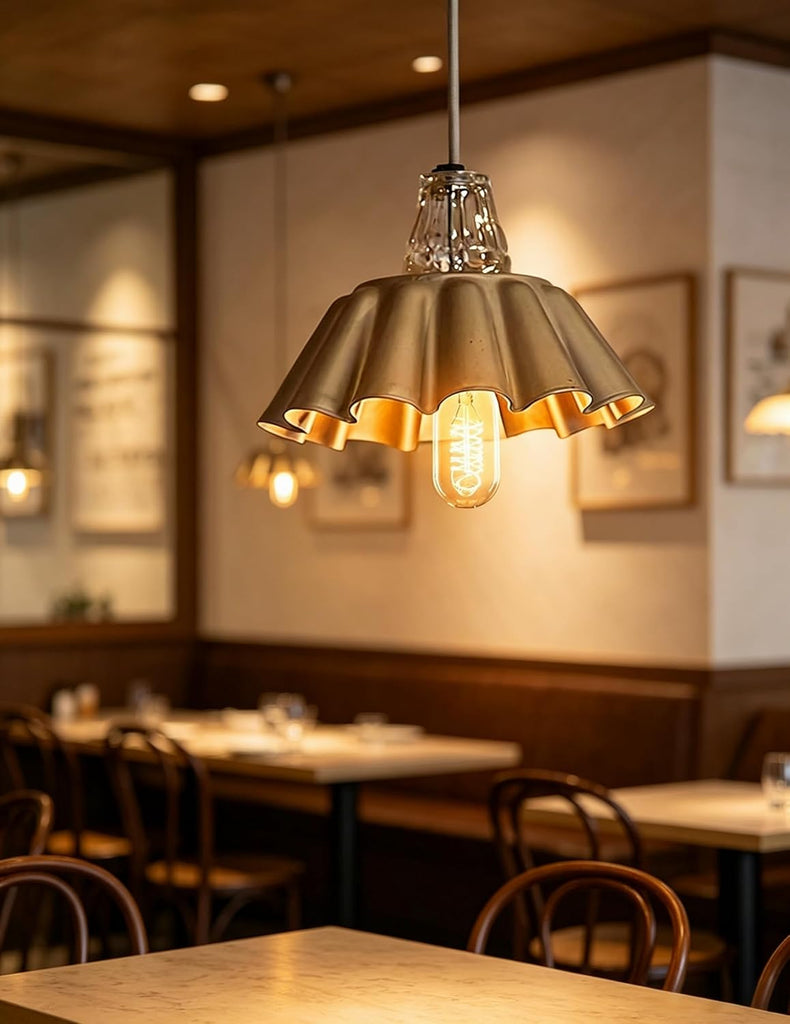 Edison Bulbs,Vingtage Filament Light Bulb,T45 2700K Warm Light 40 Watt,110V-130V E26/E27 Base Dimmable Decorative