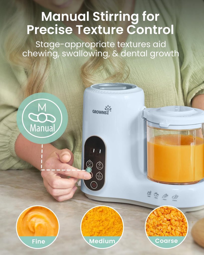 Baby Food Maker, Steamer & Blender Baby Food Processor, Blue