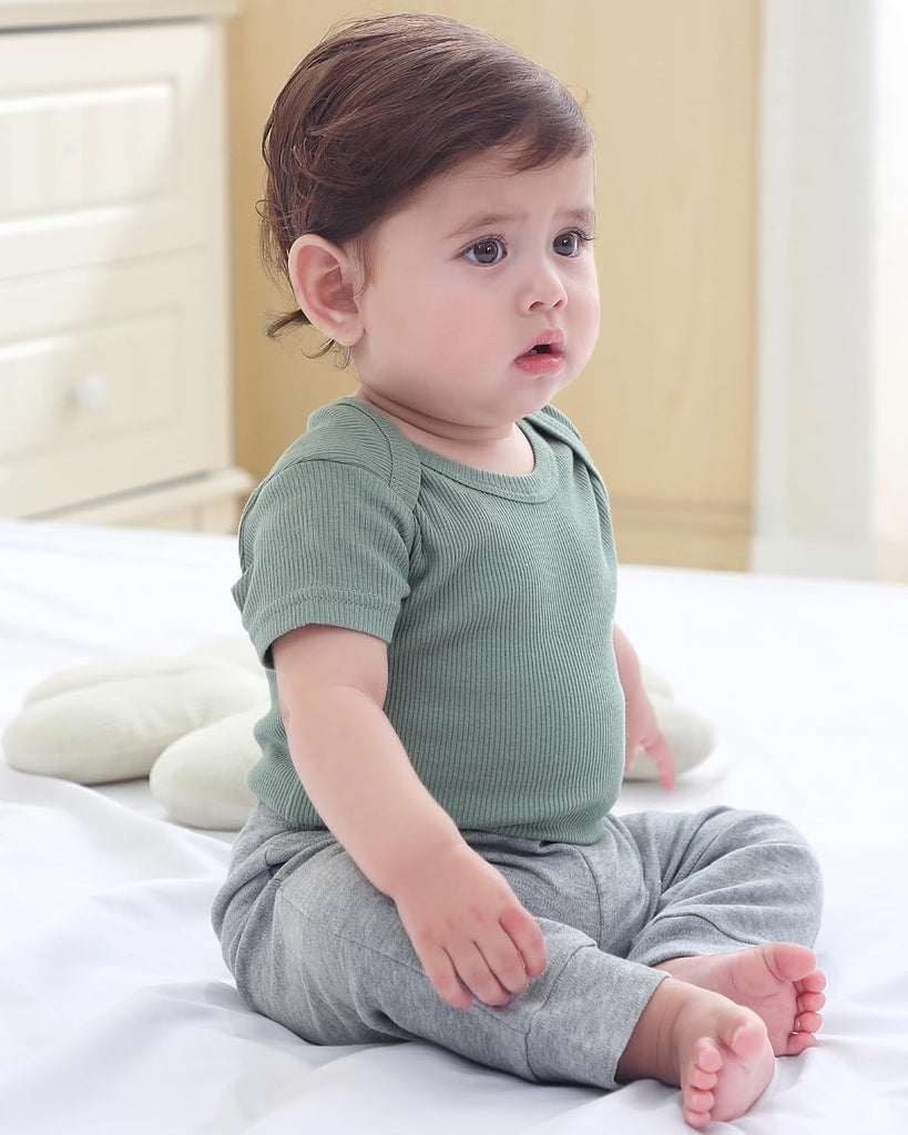 Bodysuits Ribbed Mix Summer Boy Girl Clothes pack