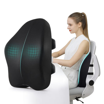 Lumbar Support Pillow Chair Back Support Pillow for Chair Car Seat Back Support Ergonomic Back Chair Pillow Desk