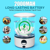 Portable Mini Washing Machine for Underwear & Baby Clothes, Compact, Lightweight Washer for Small Laundry, Apartments