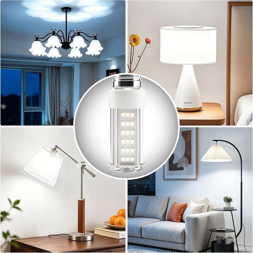 20W LED Corn Light Bulb - 150W Equivalent,3000LM,E26/E27 Base 5000K