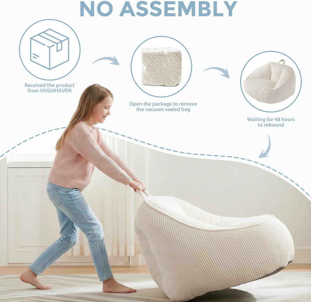 Large Bean Bag Chairs for Teens, Bean Bag Chairs for Kids 8-12