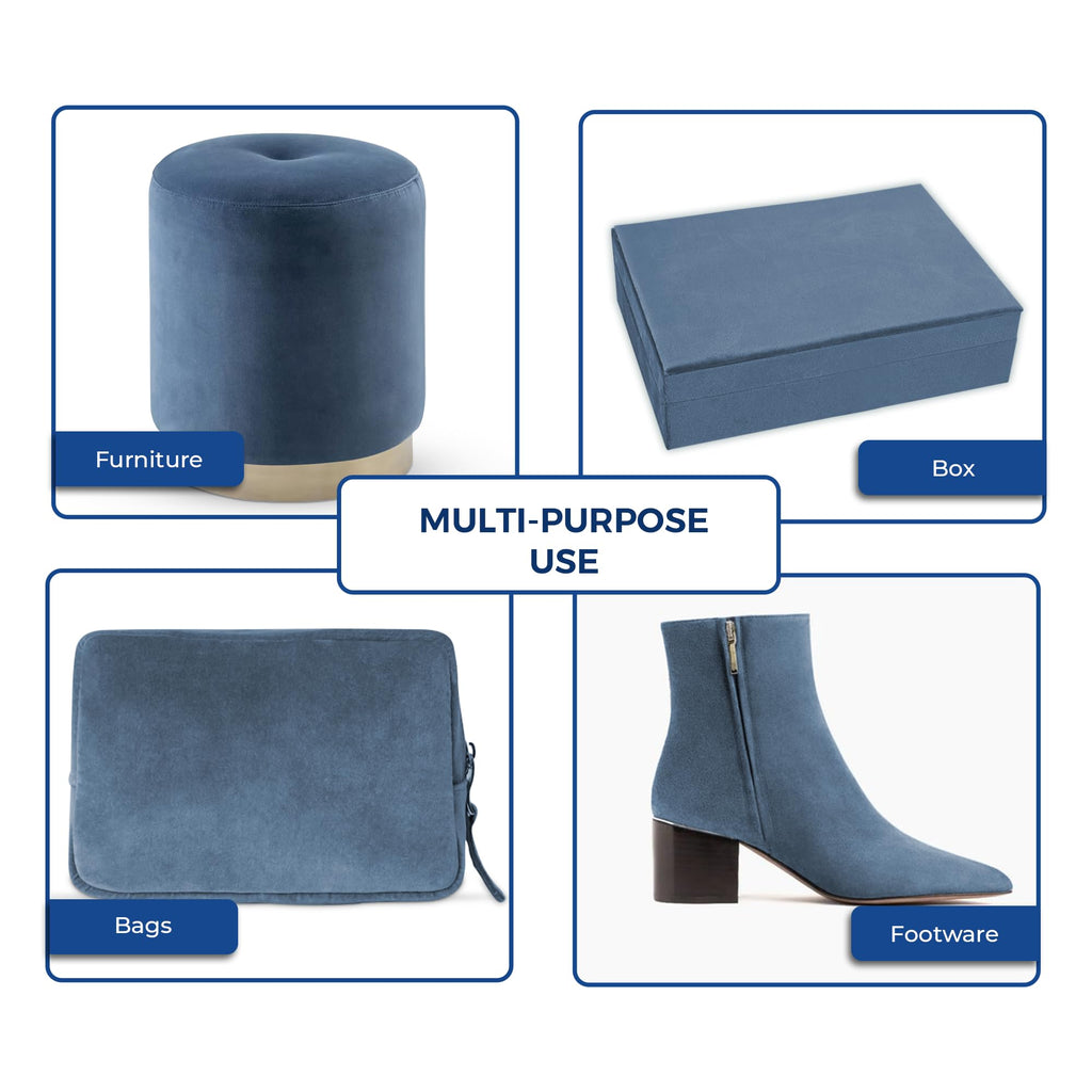 58-Inch Wide Premium Velvet Material Fabric for Drapery, Upholstery, and Bedding, 100 Percent Polyester Velvet Cloth