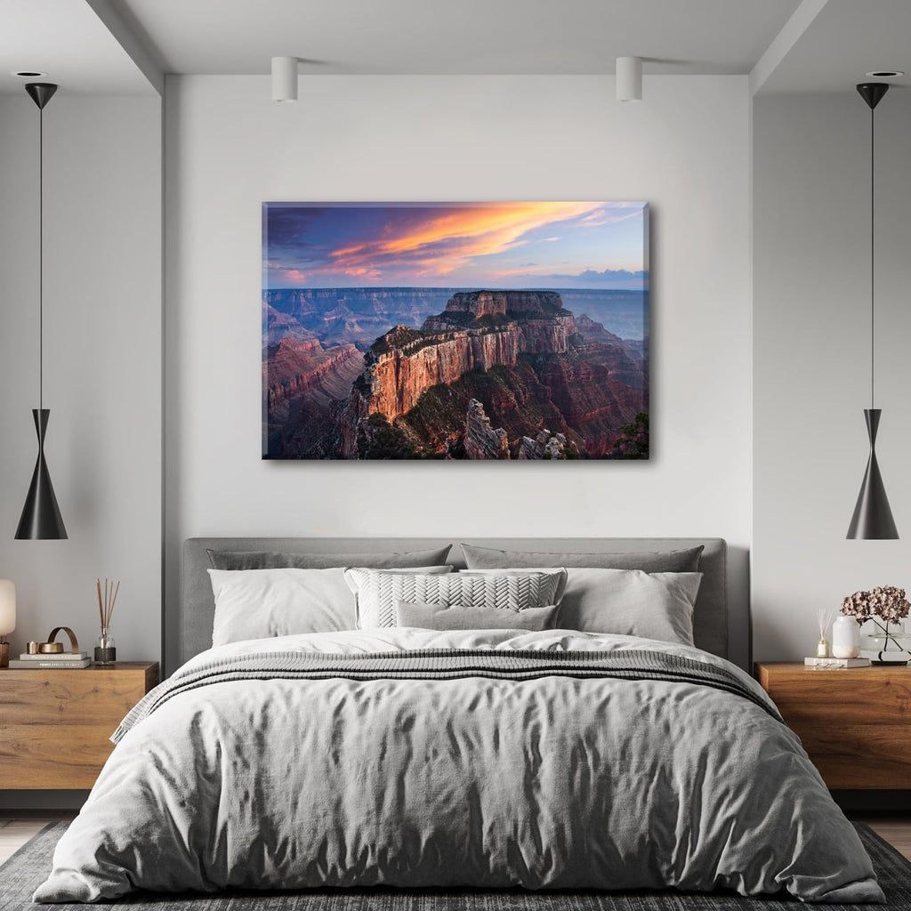 Grand Canyon Wall Art Sunset Arizona Mountain Wall Pictures